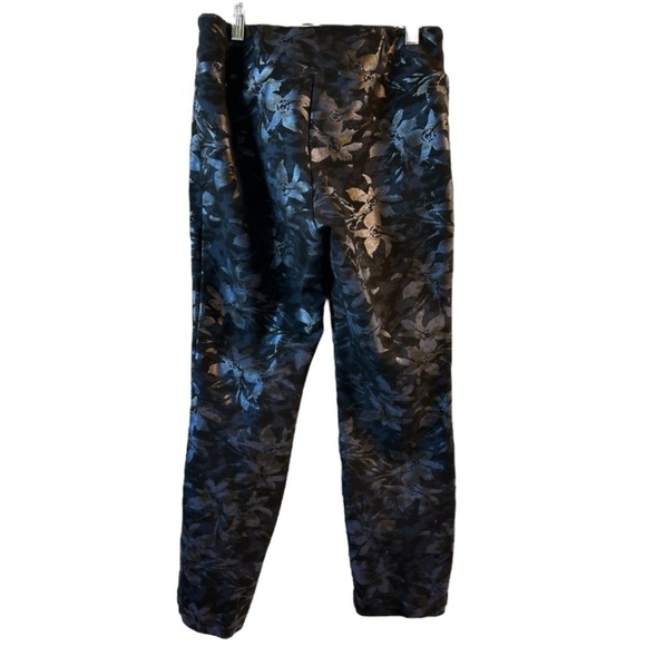 Soft Surroundings Twilight Floral Ponte Pants - Picture 5 of 8